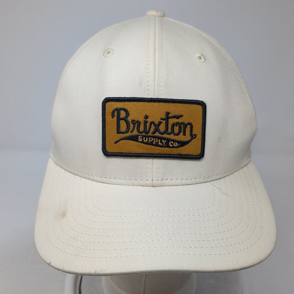 Brixton Supply Co. Patch Snapback Hat Solid Beige… - image 2